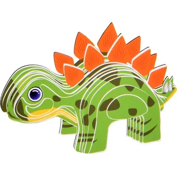 3D puzzle JOKOMISIADA 3D puzzle Dinosaurus Stegosaurus 36 dílků