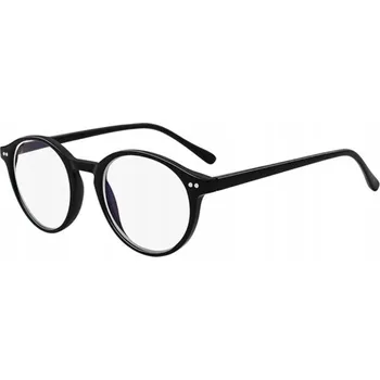 VeyRey Brýle proti modrému světlu oválné Justyn černá