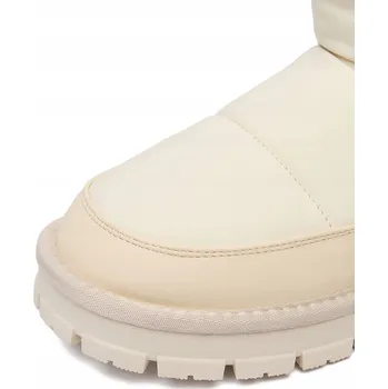 Dámská zimní obuv Deezee dámské sněhule ecru DZ-AW07