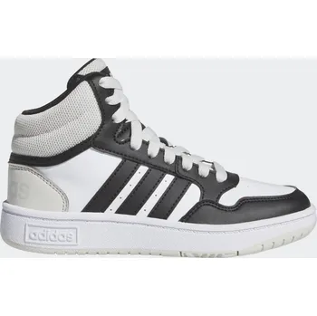 Dámské tenisky ADIDAS HOOPS 3.0 MID FORUM IH7893 VYSOKÉ BOTY BÍLÉ ČERNÉ