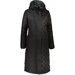 Kabát Altisport černý klasický s kapucí velikost S