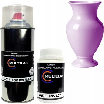 Barva ve spreji Lak ve spreji na vázy RAL 4001 POLOMAT
