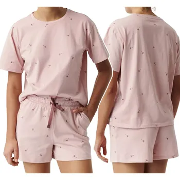 Dámské pyžamo Dámské pyžamo krátké 100% BAVLNA jarní letní ATLANTIC NLP-491 - L