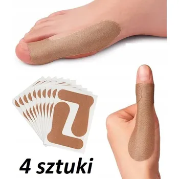 Náplasti na halluxy, ochrana palce u nohy proti oděrkám | 4 kusy