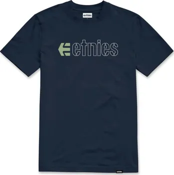 Pánské tričko etnies Pánské triko ecorp tee blue/green