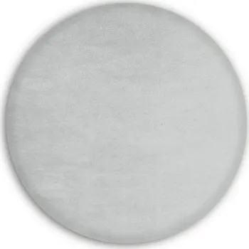 Předsíňová stěna Čalouněný nástěnný panel kolo - průměr 50 cm, výška 3 cm - popelavá