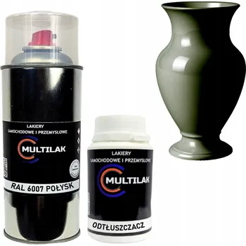 Barva ve spreji Lak ve spreji na vázy RAL 6007 LESKLÁ