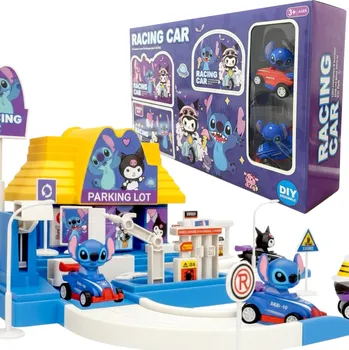 autodráha Autodráha Racing Lilo Stitch Dárek pro Kluka Holku Figurky