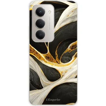 Pouzdro na mobilní telefon Odolné silikonové pouzdro iSaprio - Black and Gold - Xiaomi Redmi 15