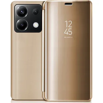 Pouzdro na mobilní telefon Flipové pouzdro BBE CASE pro Xiaomi Redmi Note 13 Pro 5G zlaté