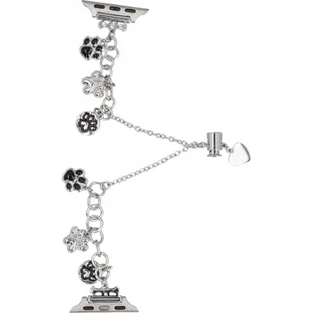 Náramek Náramek GlacierX pro Apple, stříbrný