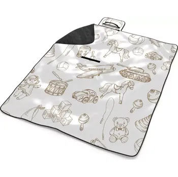 deka Sablio Plážová deka Dětská doprava: 200x140 cm