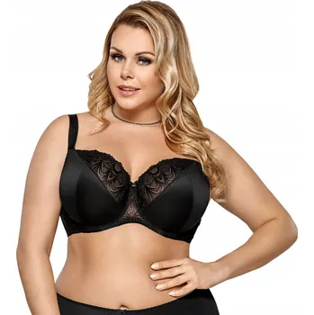 Podprsenka Gorsenia podprsenka nevyztužená černá velikost 110D