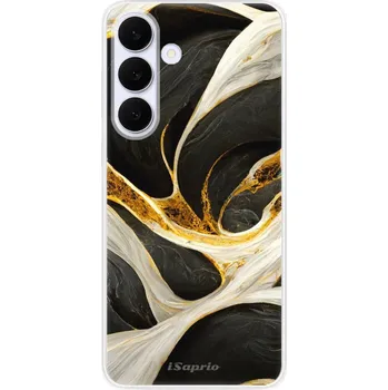 Pouzdro na mobilní telefon Odolné silikonové pouzdro iSaprio - Black and Gold - Samsung Galaxy S25 FE