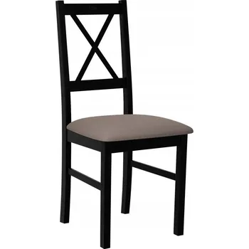 Jídelní židle Židle Veneti látka černá 1 ks