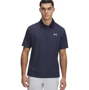 Pánské tričko Under Armour T2G Printed pánské polo, modré pánské, L