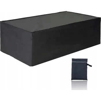 Obraz Zahradní obal na soupravu 200 x 160 x 70 cm černý