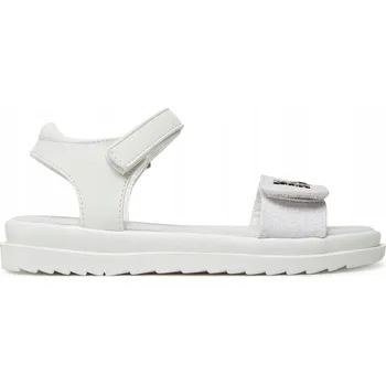 Dívčí sandály Patrizia Pepe dětské sandály eko kůže bílé, velikost 32