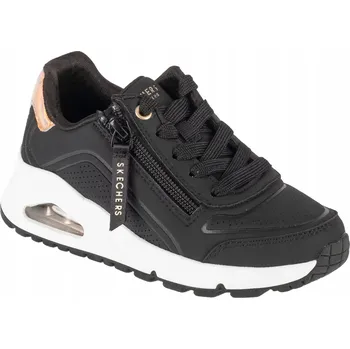 Chlapecké tenisky Dětské tenisky - Skechers Uno Gen-Zip And Stride 310554L-BKRG vel. 28