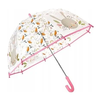 Deštník Dětský průhledný deštník proti dešti SASSI Králík (Zajíček)