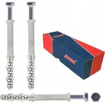 Hmoždinka Hmoždinka rámová ARL 10x320 s rozpěrným šroubem 6hran, pro zdivo, 50 ks