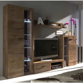Obývací stěna Nábytek do obývacího pokoje Veneti dub lefkas