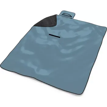 deka Sablio Plážová deka Šedě modrá: 200x140 cm