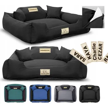 Pelíšek pro psa Pelíšek pro psa kotec KINGDOG MM43 75x65 cm s možností personalizace, rozebíratelný a