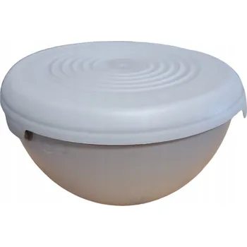 Plastová mísa Practic 3 l s víkem šedá