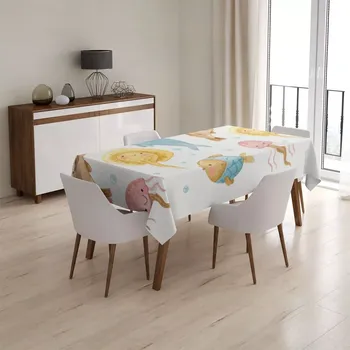 ubrus Sablio Ubrus Podmořská parta - 90x90 cm