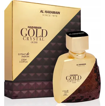 Unisex parfém Al Haramain Gold Crystal Oudh parfémový extrakt 100 ml