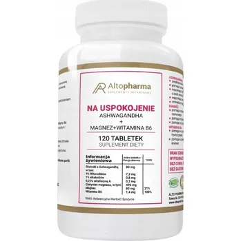 Doplněk stravy Alto Pharma Ashwagandha tablety 120 ks