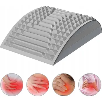 ROZCIĄGACZ KARKU PRO KOREKCI PÁTEŘE A MASÁŽ ZAD, ŠEDÝ