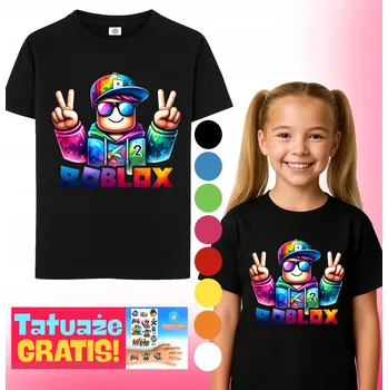 Dětské tričko Roblox Gaming T-Shirt L 152cm A3 + DÁREK