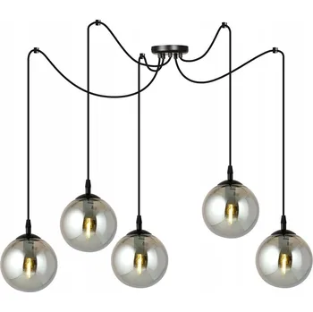 Emibig GIGI 5 BL GRAFIT Závěsné svítidlo Ocel lakovaná sklo Černá 10