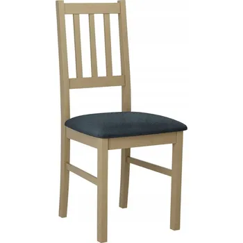 Jídelní židle Židle do kuchyně EDON 4 - dub sonoma / námořnická modrá