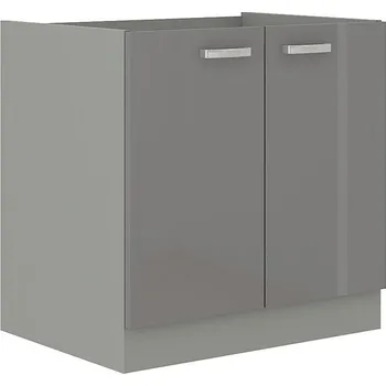 Kuchyňská skříňka Kuchyňská skříňka pod dřez Veneti šedá 80x50x82 cm