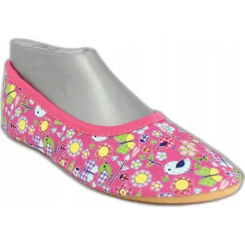 Dívčí obuv Beck dětské balerínky růžové velikost 26