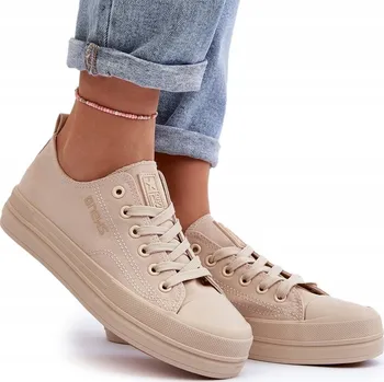 Dámské tenisky Dámské plátěné tenisky béžové vel. 41