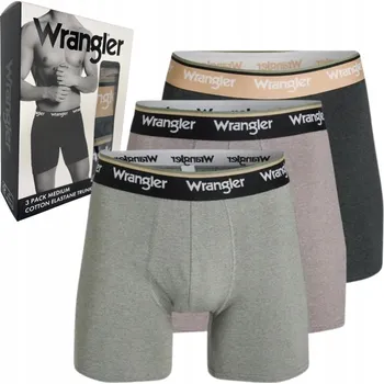 Podprsenka Wrangler Joffrey elastické pánské boxerky bavlněné slipy 3 kusy XL