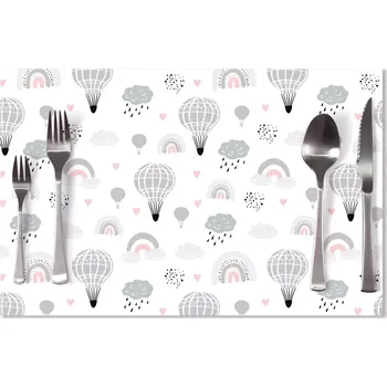 prostírání Sablio Prostírání Malované horkovzdušné balony: 40x30cm