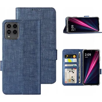 Pouzdro na mobilní telefon Flipové pouzdro foluu pro T-Mobile REVVL 6 Pro, modré