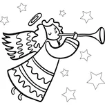 Mandaly pro děti samolepicí šablona na…