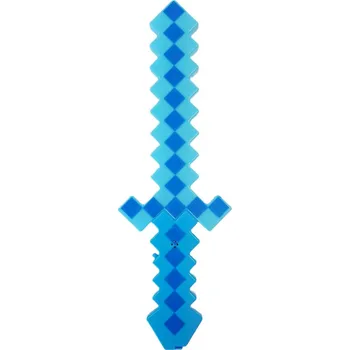 Dětská zbraň Svítící diamantový meč se zvuky Minecraft OPBH2302
