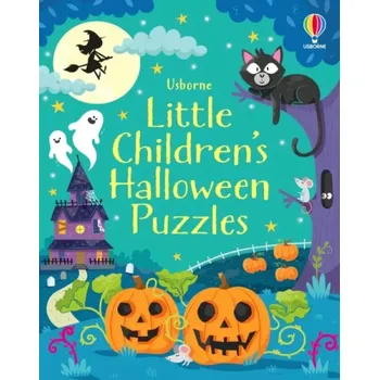 Cizojazyčná kniha Little Children´s Halloween Puzzles (Kirsteen Robson, 2022)
