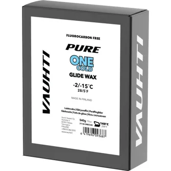 Lyžařský vosk Skluzný vosk Vauhti PURE ONE Cold 540 g (-2 / -15 °C)