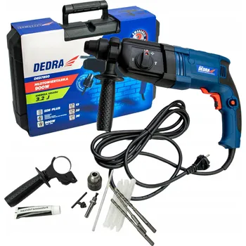 Pneumatické kladivo Vrtací kladivo Dedra SDS Plus 900 W