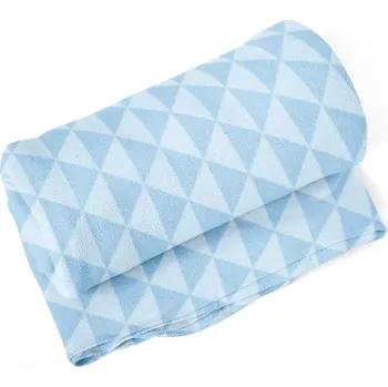 deka Sablio Deka Modré obrácené pyramidy - 150x120 cm