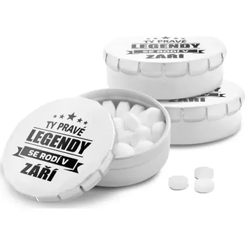 Bonbon Sablio Mentolky Ty pravé legendy se rodí v září - 3 ks