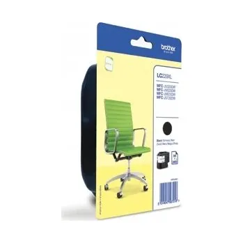 Černá inkoustová kazeta Brother XL 48,20 ml, 2400 stran, originální